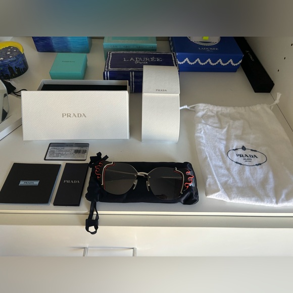 PRADA PR 59VS Flame Sunglasses - Ornate Collection - Picture 7 of 10